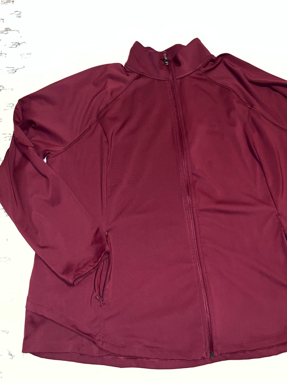 tek gear Women's Full-Zip Bomber Jacket — Maroon